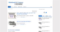 Desktop Screenshot of halakhandi.com